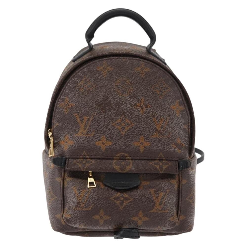 Louis Vuitton Monogram Palm Springs Mini Backpack Brown
